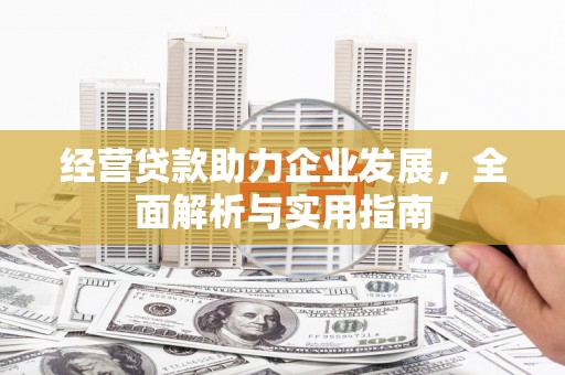 南涧经营贷款助力企业发展，全面解析与实用指南