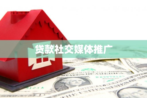 南涧贷款社交媒体推广