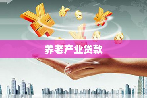 南涧养老产业贷款