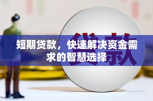 南涧短期贷款，快速解决资金需求的智慧选择