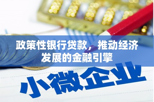 南涧政策性银行贷款，推动经济发展的金融引擎