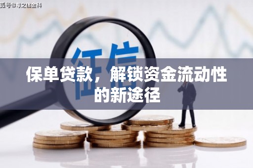 南涧保单贷款，解锁资金流动性的新途径