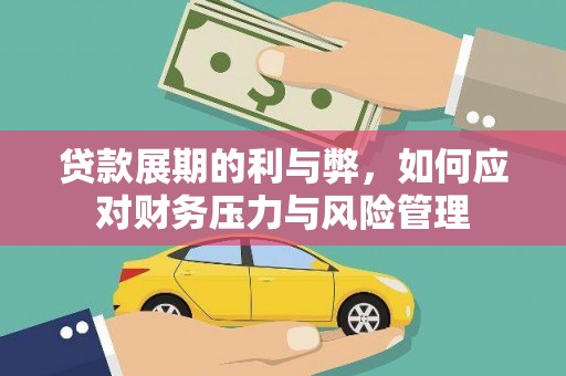 南涧贷款展期的利与弊，如何应对财务压力与风险管理