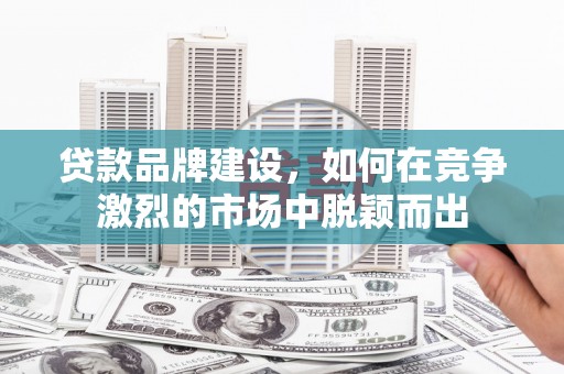 南涧贷款品牌建设，如何在竞争激烈的市场中脱颖而出