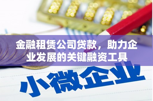 南涧金融租赁公司贷款，助力企业发展的关键融资工具