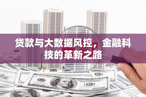 南涧贷款与大数据风控，金融科技的革新之路
