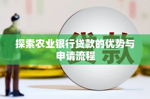 南涧探索农业银行贷款的优势与申请流程
