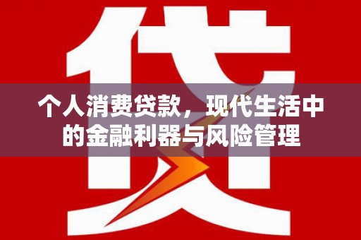 南涧个人消费贷款，现代生活中的金融利器与风险管理