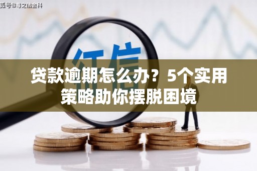 南涧贷款逾期怎么办？5个实用策略助你摆脱困境