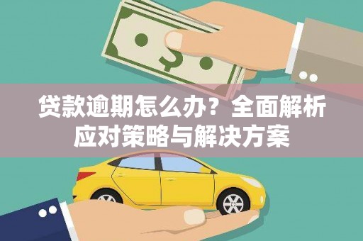 南涧贷款逾期怎么办？全面解析应对策略与解决方案