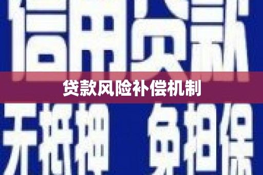 南涧贷款风险补偿机制
