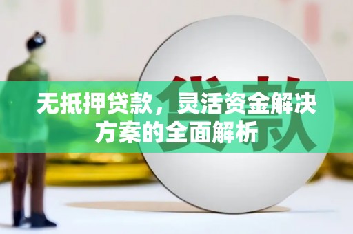 南涧无抵押贷款，灵活资金解决方案的全面解析
