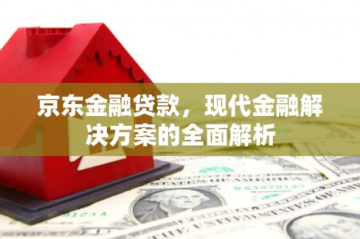 南涧京东金融贷款，现代金融解决方案的全面解析
