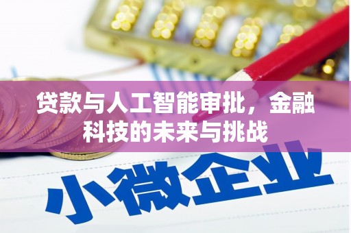 南涧贷款与人工智能审批，金融科技的未来与挑战