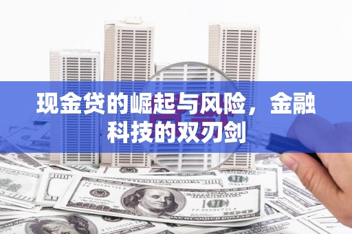 南涧现金贷的崛起与风险，金融科技的双刃剑