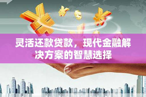 南涧灵活还款贷款，现代金融解决方案的智慧选择