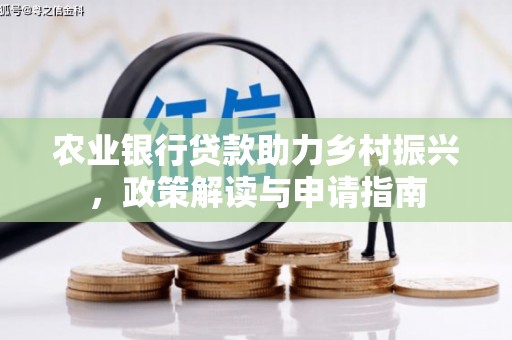 南涧农业银行贷款助力乡村振兴，政策解读与申请指南