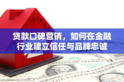 南涧贷款口碑营销，如何在金融行业建立信任与品牌忠诚