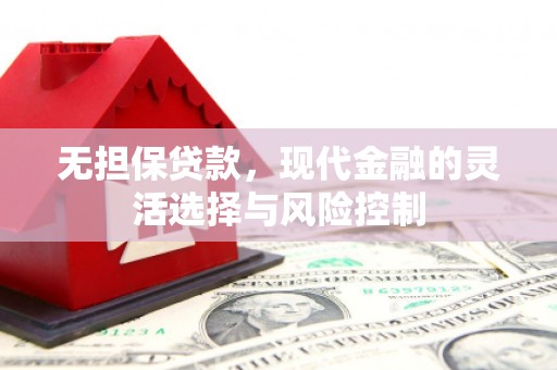 南涧无担保贷款，现代金融的灵活选择与风险控制
