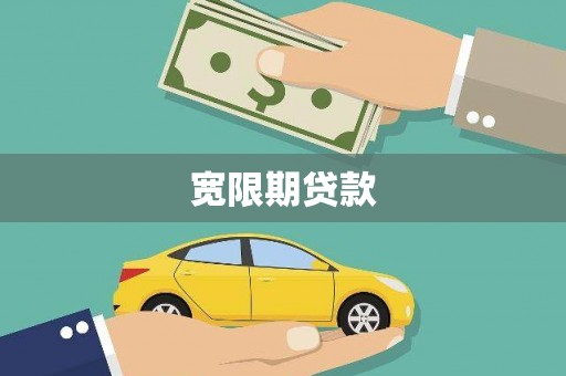 南涧宽限期贷款