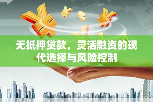 南涧无抵押贷款，灵活融资的现代选择与风险控制
