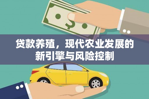南涧贷款养殖，现代农业发展的新引擎与风险控制