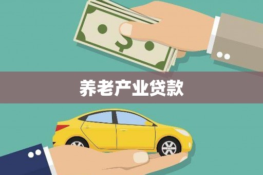 南涧养老产业贷款