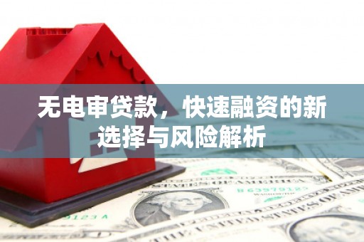 南涧无电审贷款，快速融资的新选择与风险解析