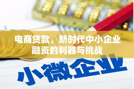 南涧电商贷款，新时代中小企业融资的利器与挑战