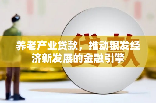南涧养老产业贷款，推动银发经济新发展的金融引擎