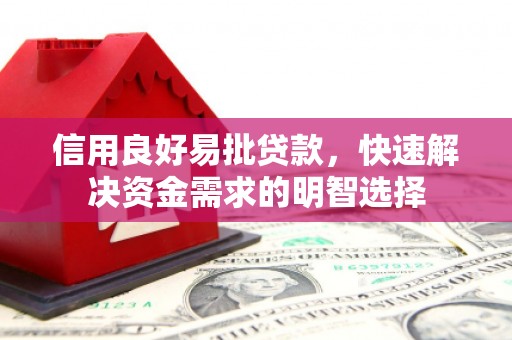 南涧信用良好易批贷款，快速解决资金需求的明智选择