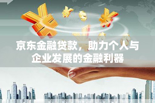 南涧京东金融贷款，助力个人与企业发展的金融利器