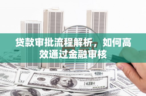 南涧贷款审批流程解析，如何高效通过金融审核