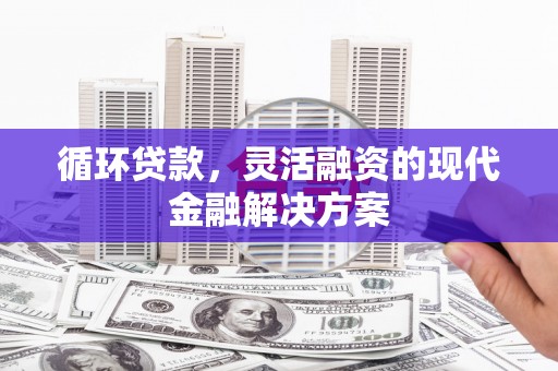 南涧循环贷款，灵活融资的现代金融解决方案