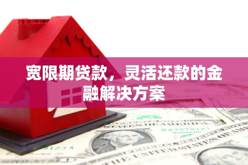 南涧宽限期贷款，灵活还款的金融解决方案