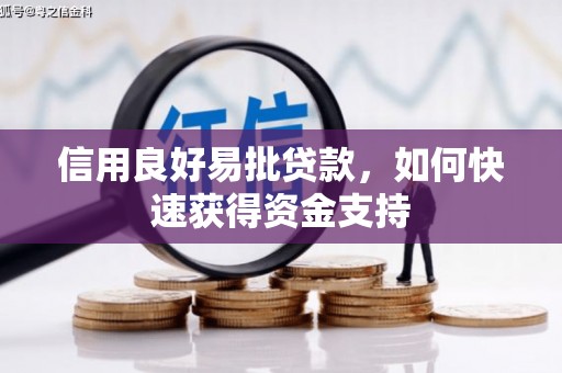 南涧信用良好易批贷款，如何快速获得资金支持