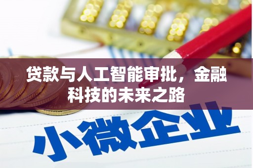 南涧贷款与人工智能审批，金融科技的未来之路