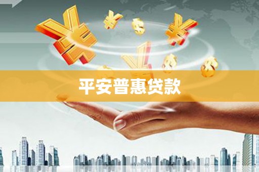 南涧平安普惠贷款
